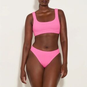 Hunza G Pink Bikini Set